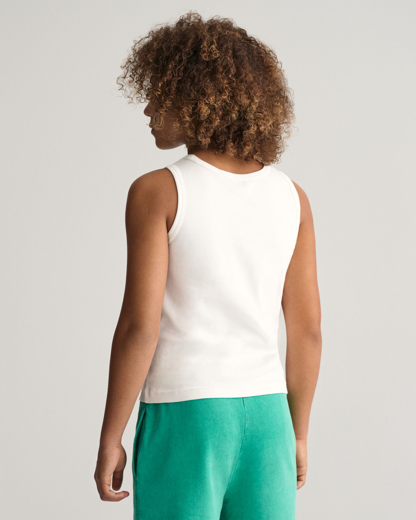 Teen Boys linne med sk&ouml;ldemblem