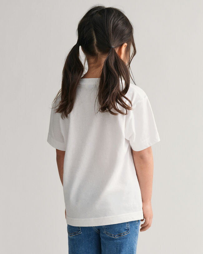 Kids GANT T-shirt med springande hund