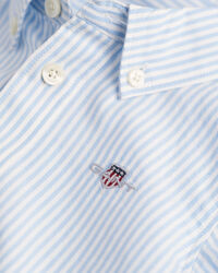 Baby randig oxfordskjorta