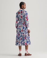 Tiger Flower plisserad kl&auml;nning