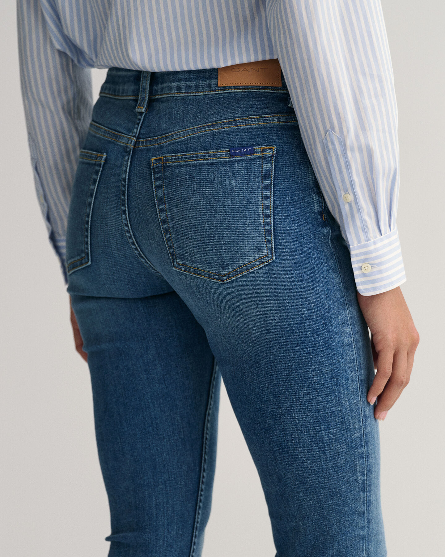 Farla slim fit superstretchiga jeans