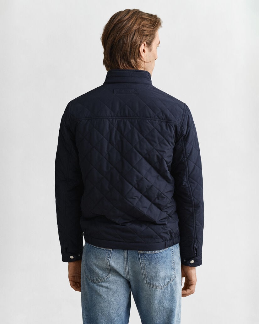 Quiltad Windcheater jacka