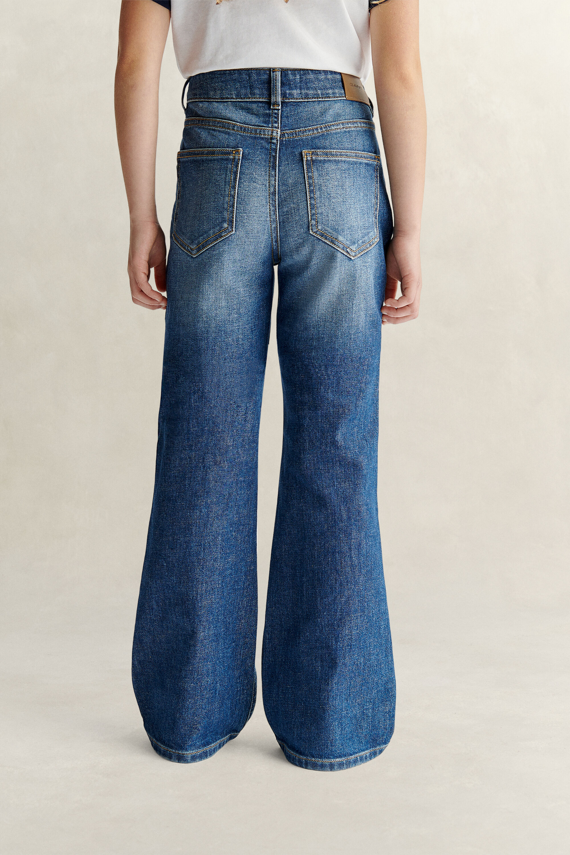 Teen Girls jeans med bootcut