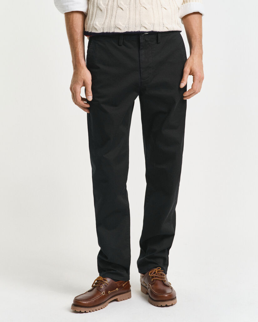 Regular fit twillchinos