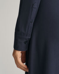 Slim fit skjortkl&auml;nning i jersey