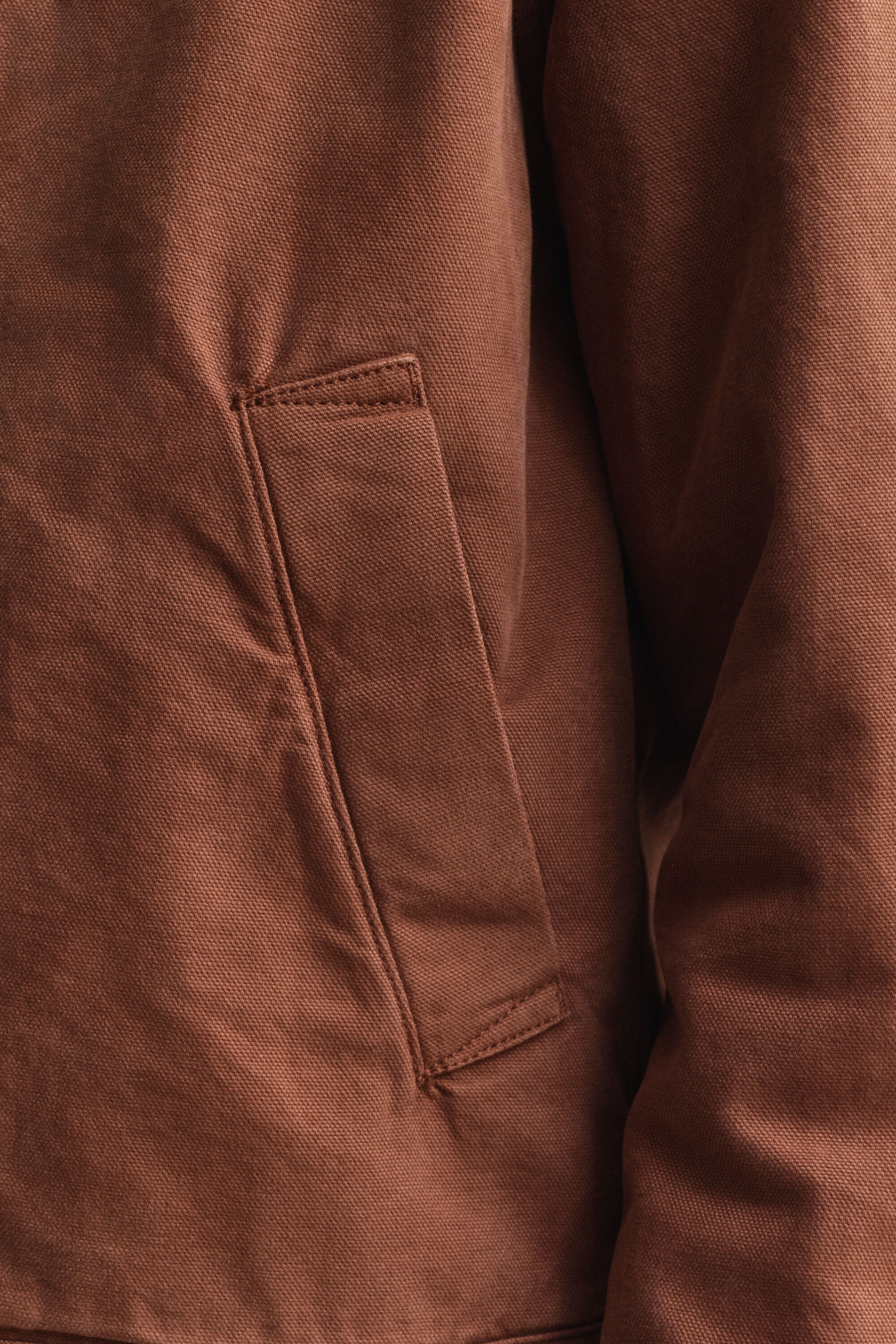 Jacka i bomullskanvas