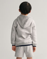 Boys GANT hoodie med broderad palm