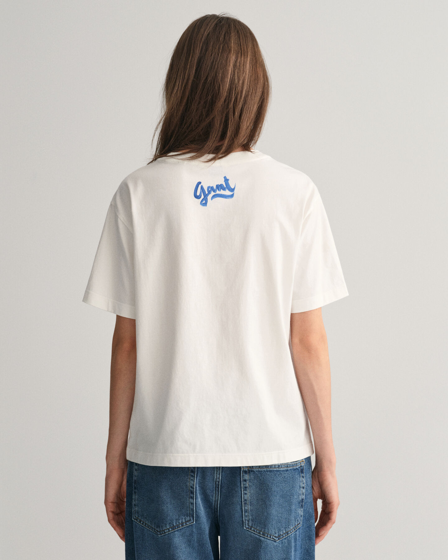 Landskapsmönstrad T-shirt