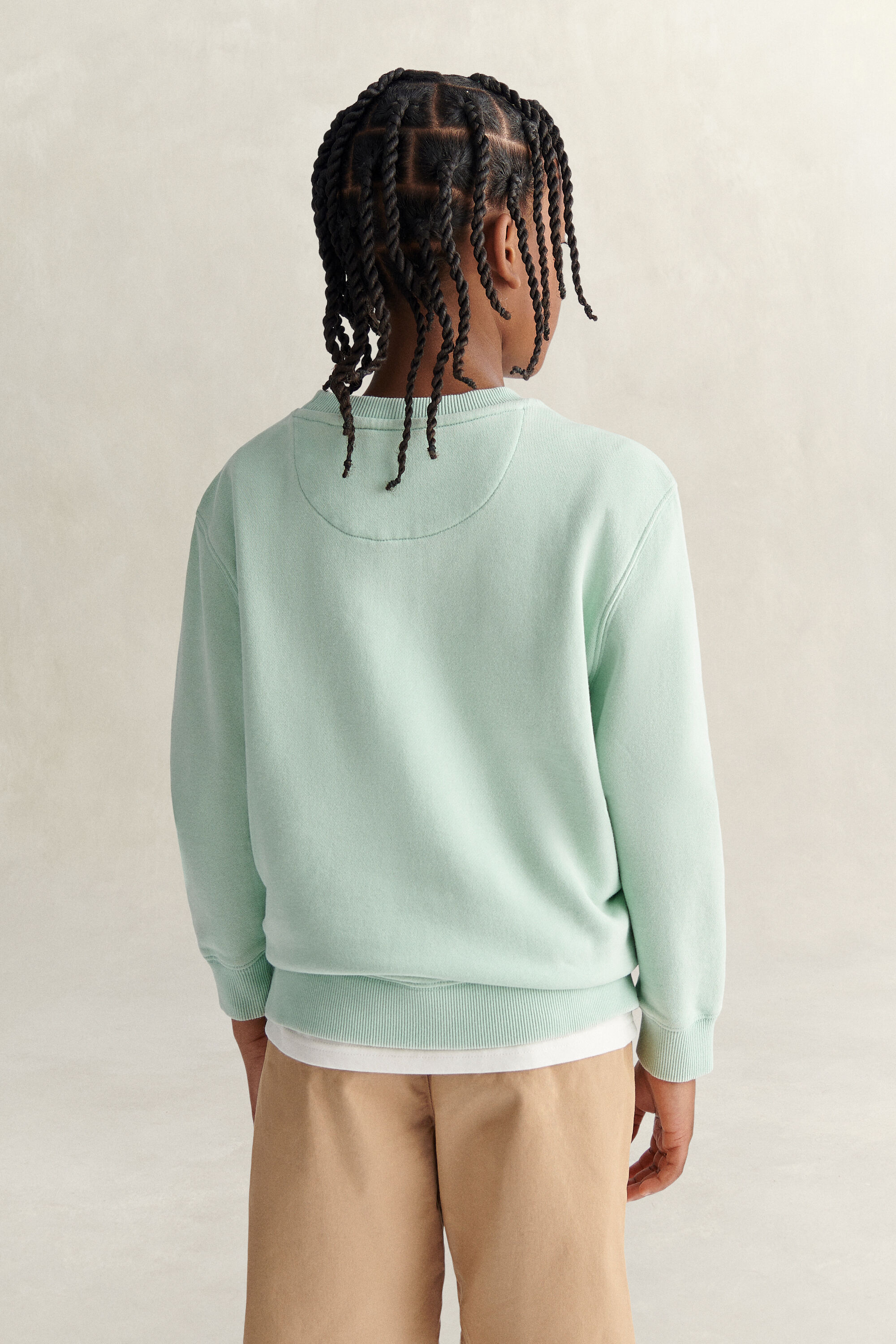 Teen Boys tvättad sweatshirt