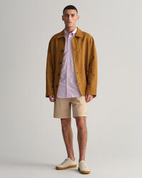 Regular fit kort&auml;rmad oxfordskjorta