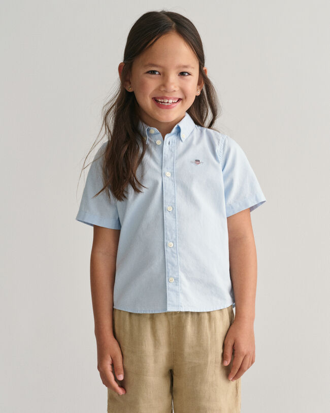 Kids kort&auml;rmad oxfordskjorta