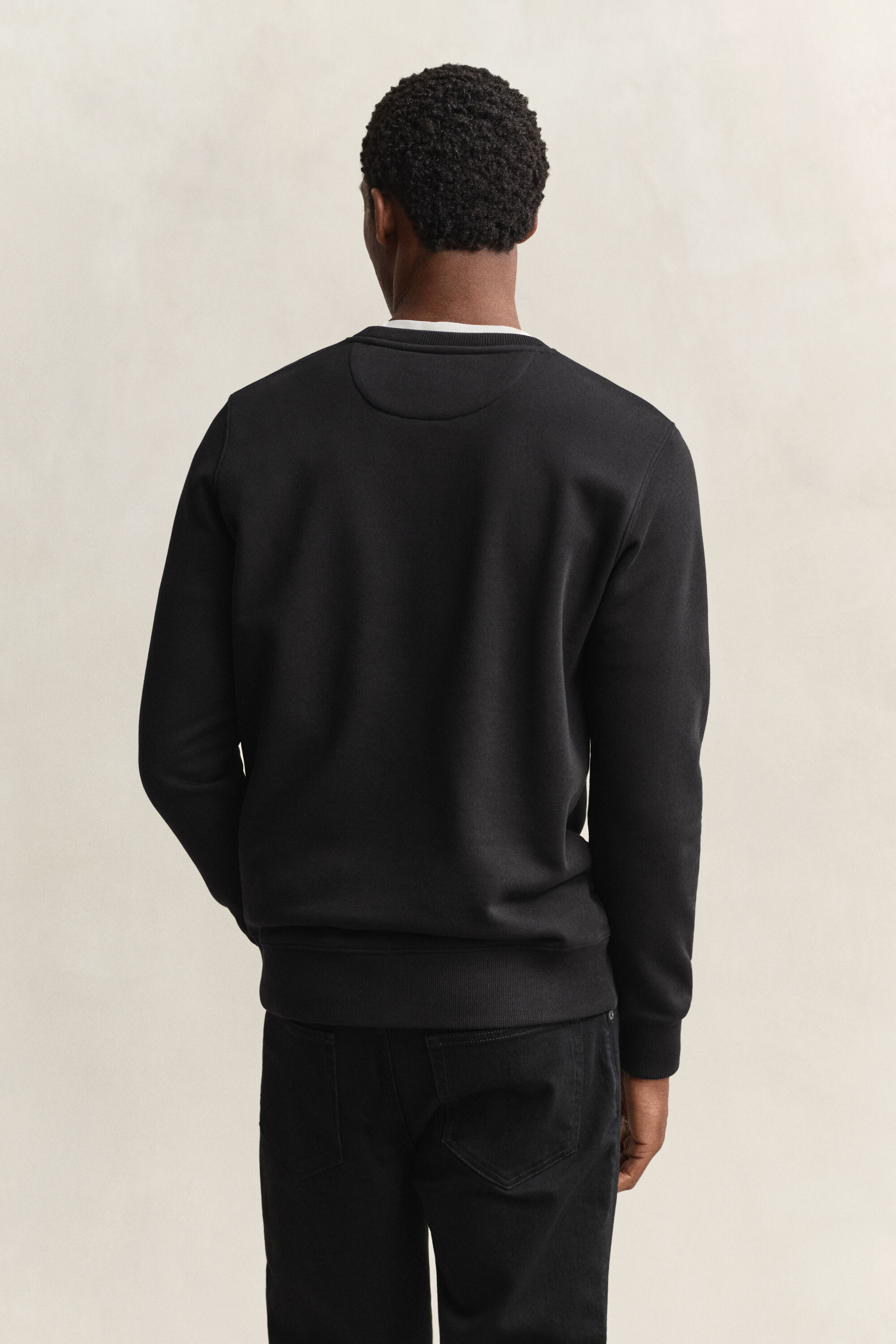 Shield sweatshirt med rund hals