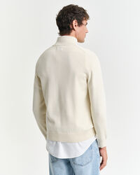 Tr&ouml;ja med half-zip och marina flaggor