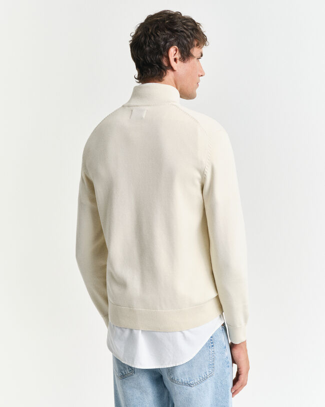 Tr&ouml;ja med half-zip och marina flaggor