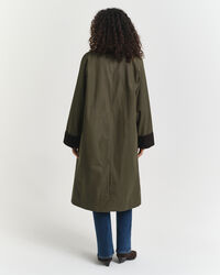 Car Coat i vaxad bomull