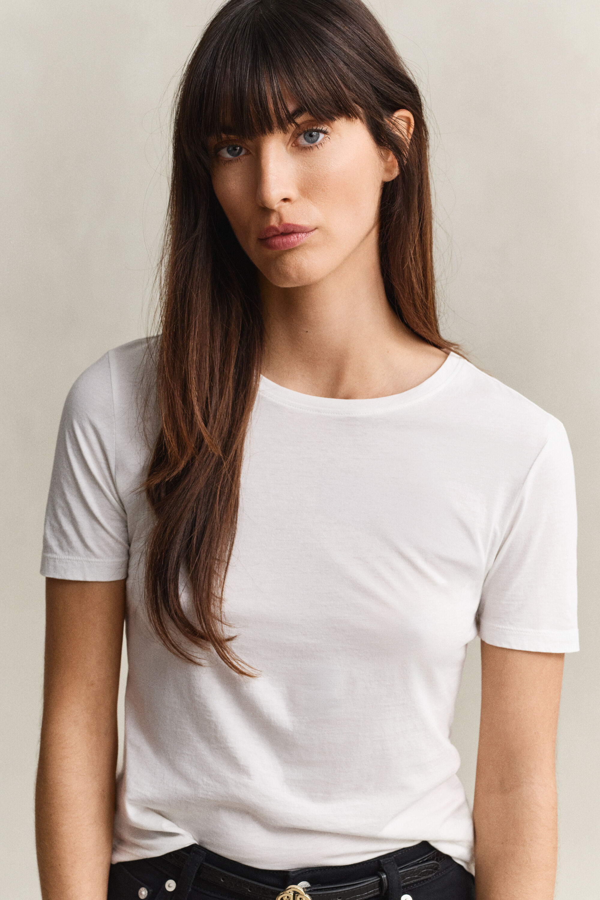 Tunn T-shirt i bomull