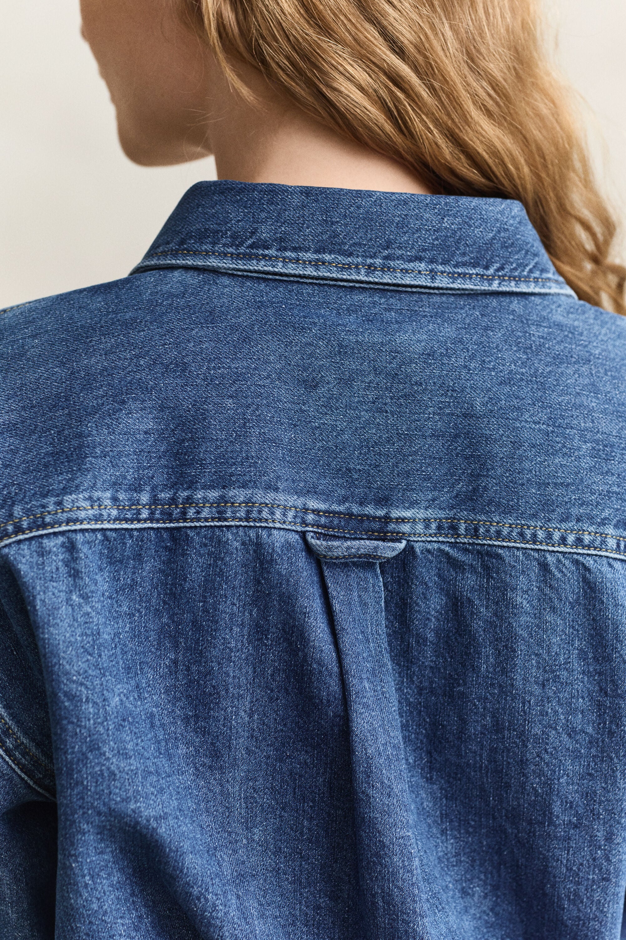 Jägarskjorta i denim