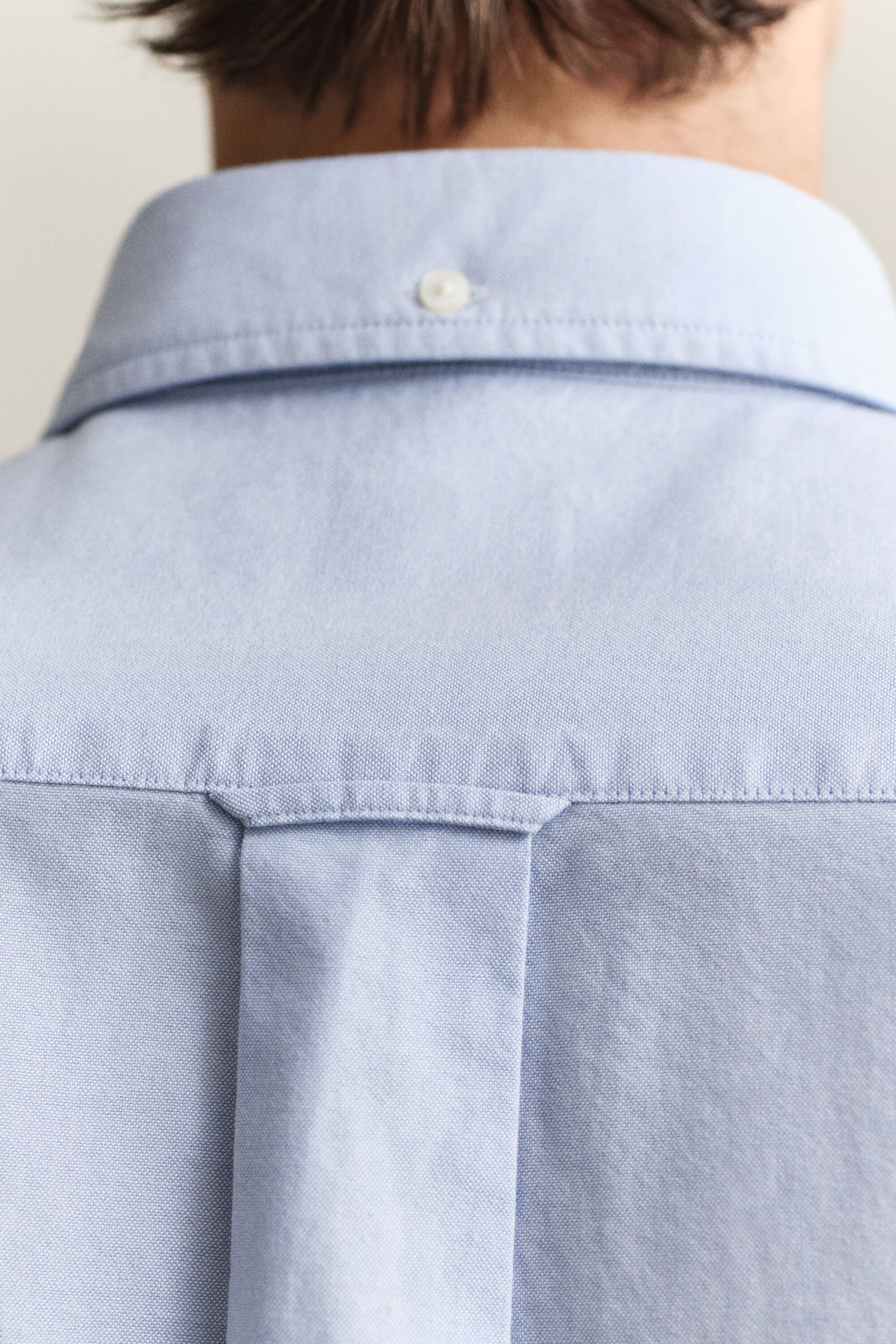 Klassisk kortärmad oxfordskjorta