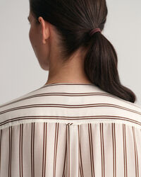 Randig V-ringad kaftan