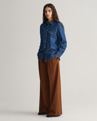 Regular fit denimskjorta