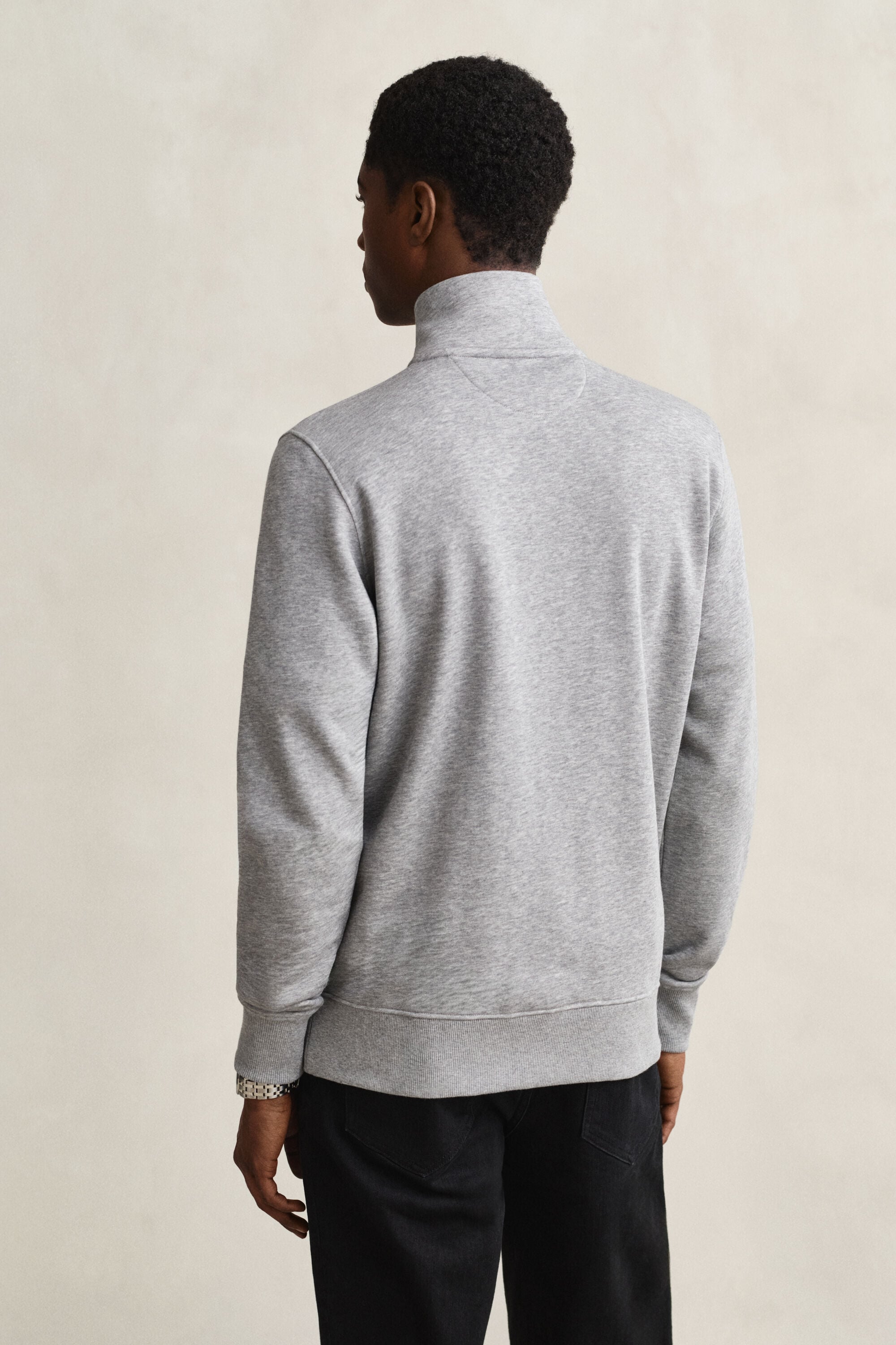 Shield sweatshirt med dragkedja