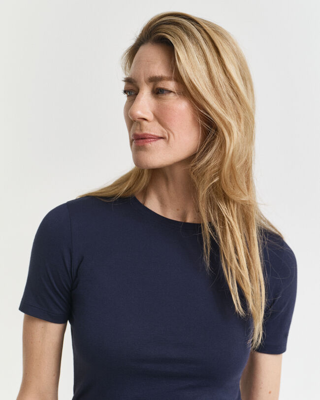 Tunn T-shirt i bomull