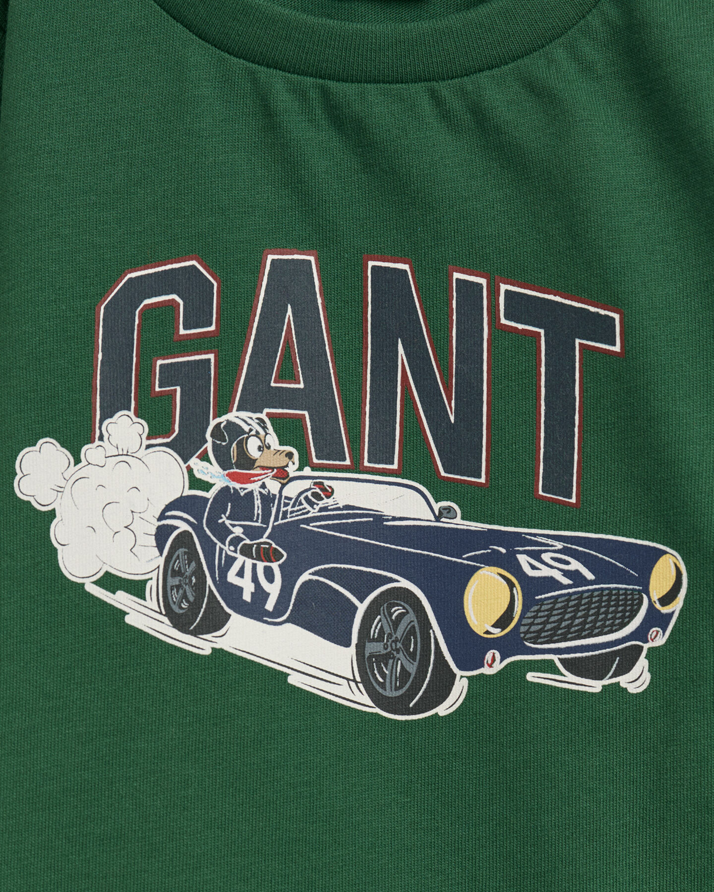 Baby Boy Driving Dog l&aring;ng&auml;rmad T-shirt