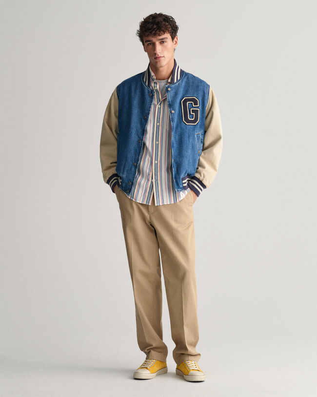 Regular fit Archive randig oxfordskjorta 