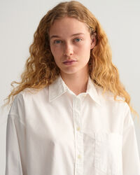 Oversized oxfordskjorta