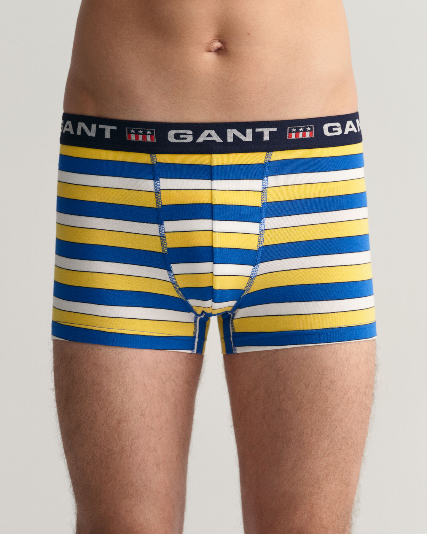 Trepack Retro Shield randiga kalsonger