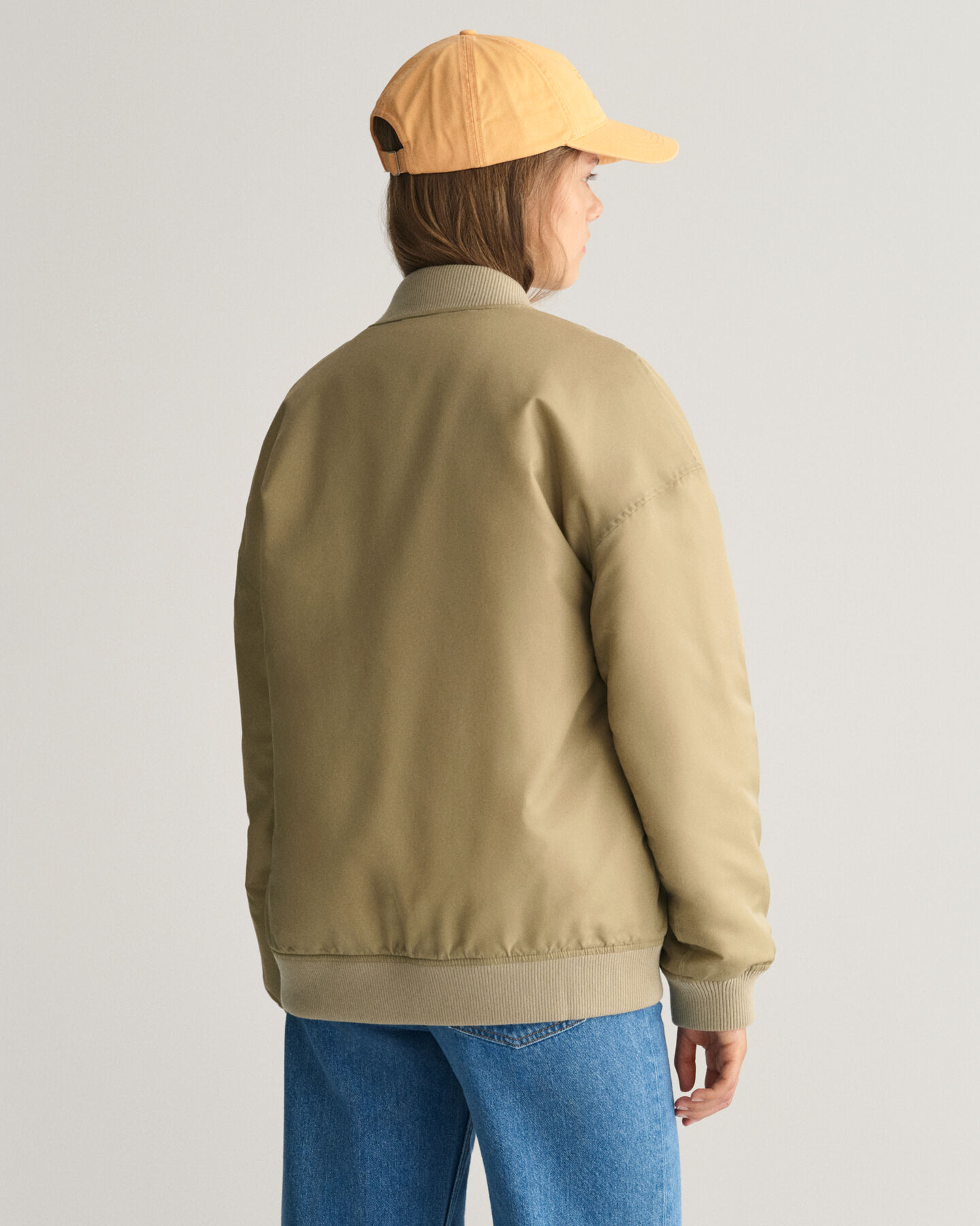 Teens Script Graphic GANT Varsity Jacket