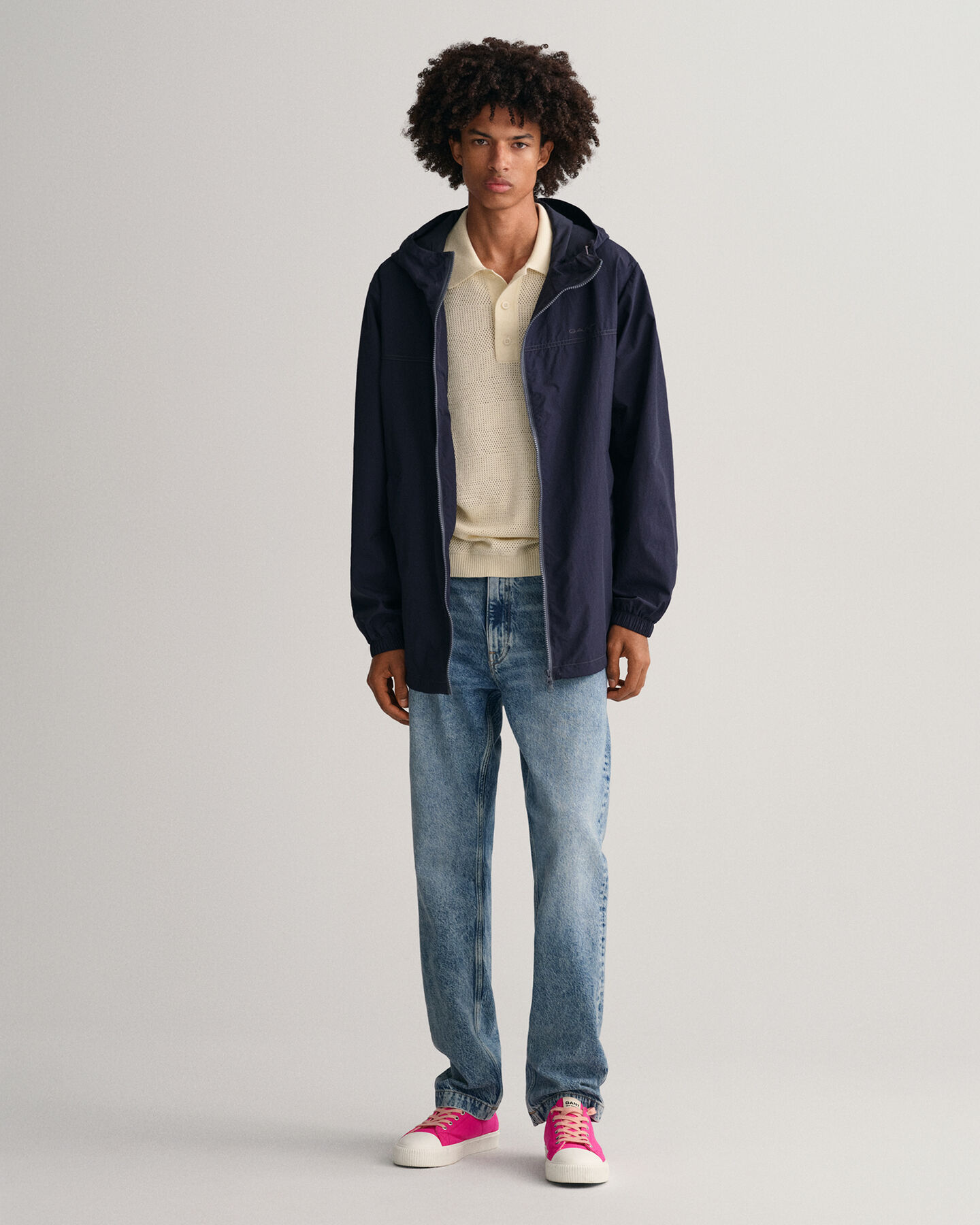 Lätt jacka med kapuschong