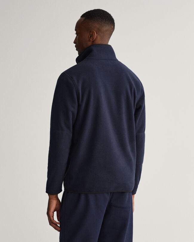 Tunn half-zip fleecetröja
