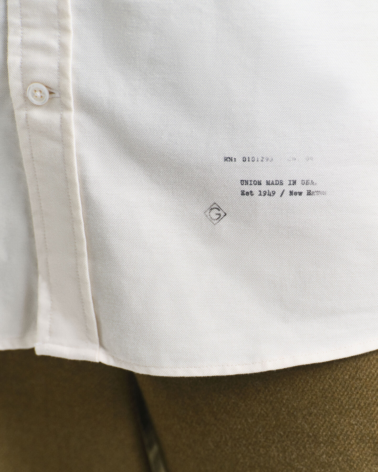 Relaxed fit US oxfordskjorta