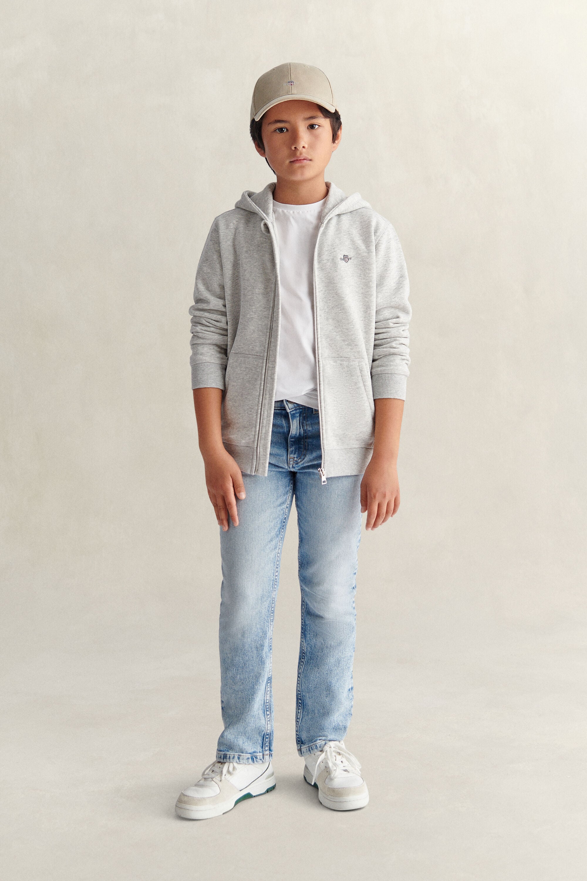 Teen Boys hoodie med dragkedja