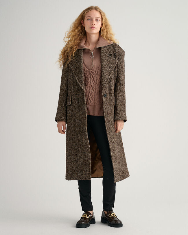 Cable Half-Zip tröja