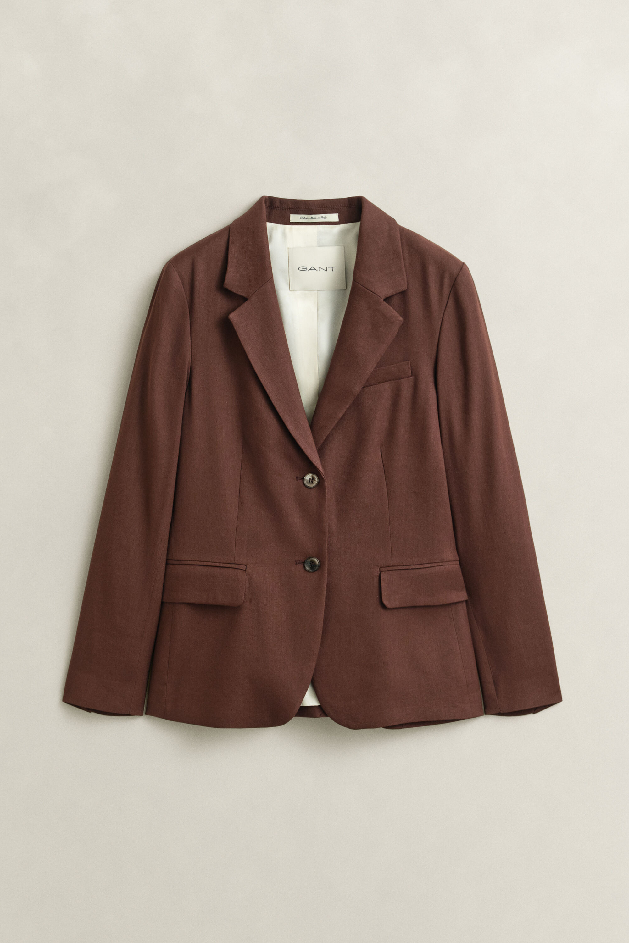 Kavaj i linne med stretch