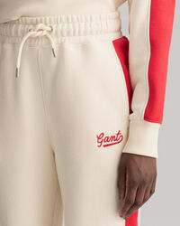 Color sweatpants med f&auml;rgblock