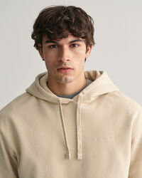 Hoodie med GANT-logotyp