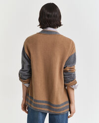 GANT Varsity V-ringad kofta