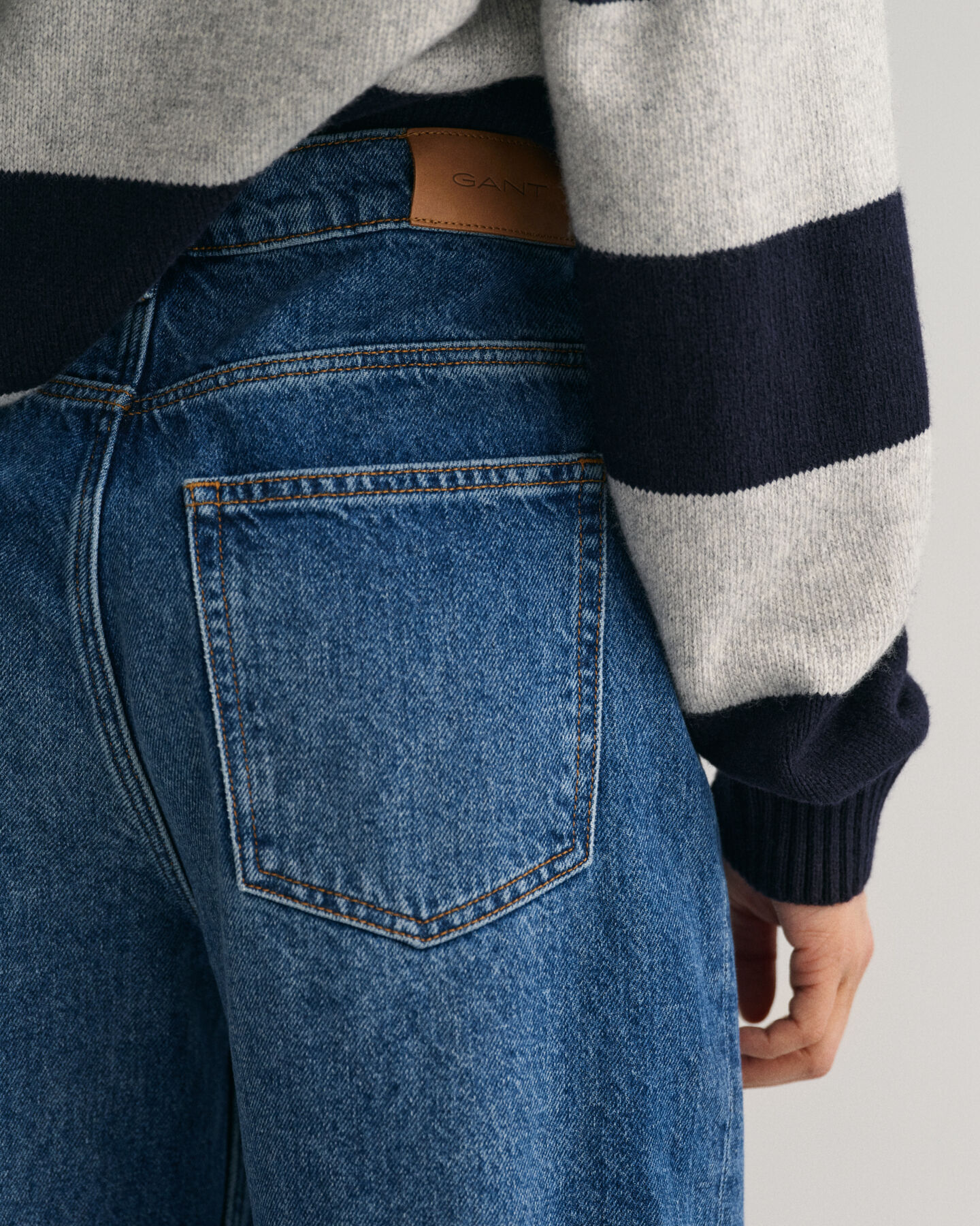 Teen Girls jeans med vida ben