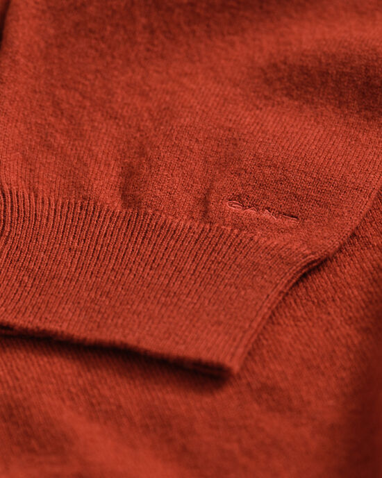 Rundhalsad tr&ouml;ja i superfin lammull