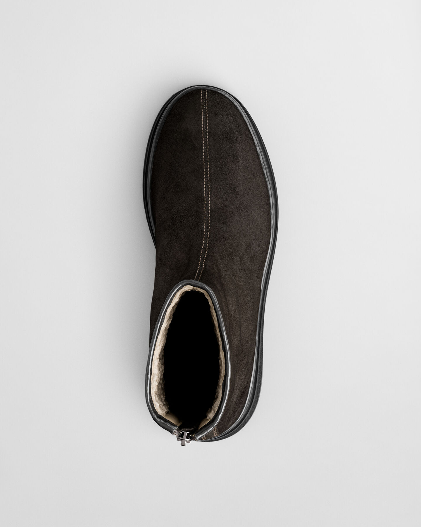 Blistown ullfodrade boots i mocka