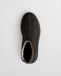 Blistown ullfodrade boots i mocka