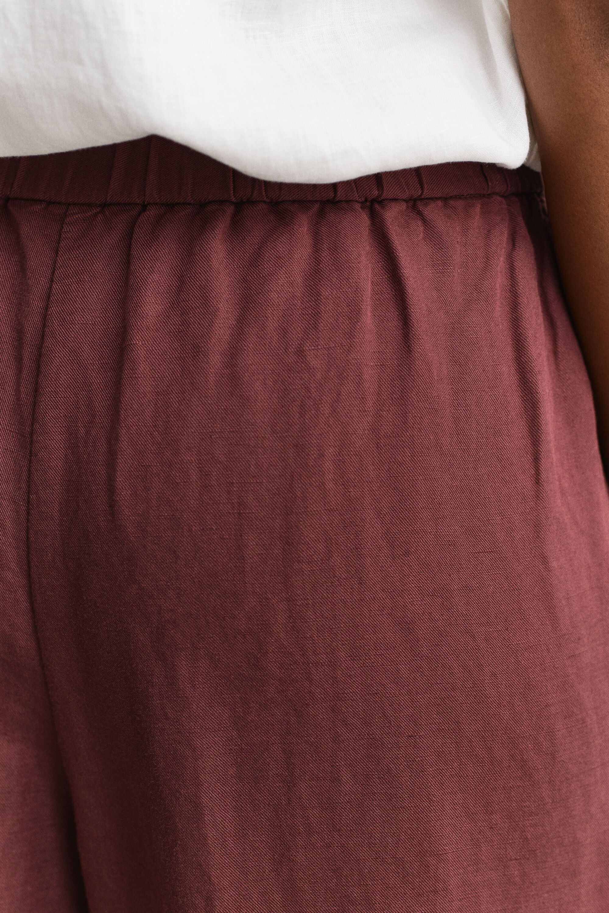 Byxor i linneblandning