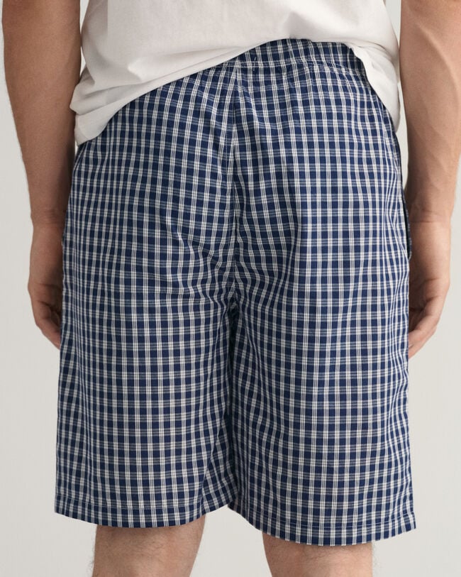 Sm&aring;rutiga pyjamasshorts