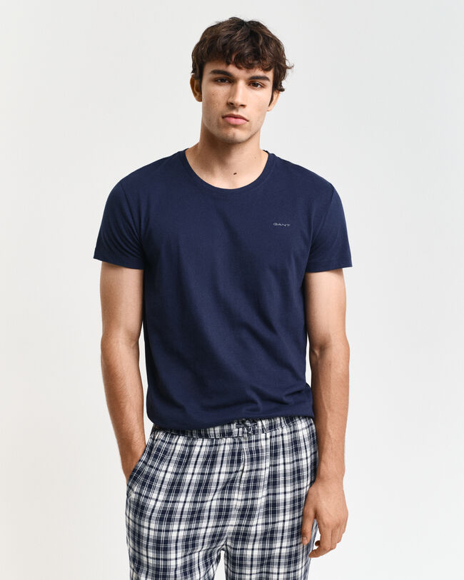 Tvåpack rundhalsade T-shirtar