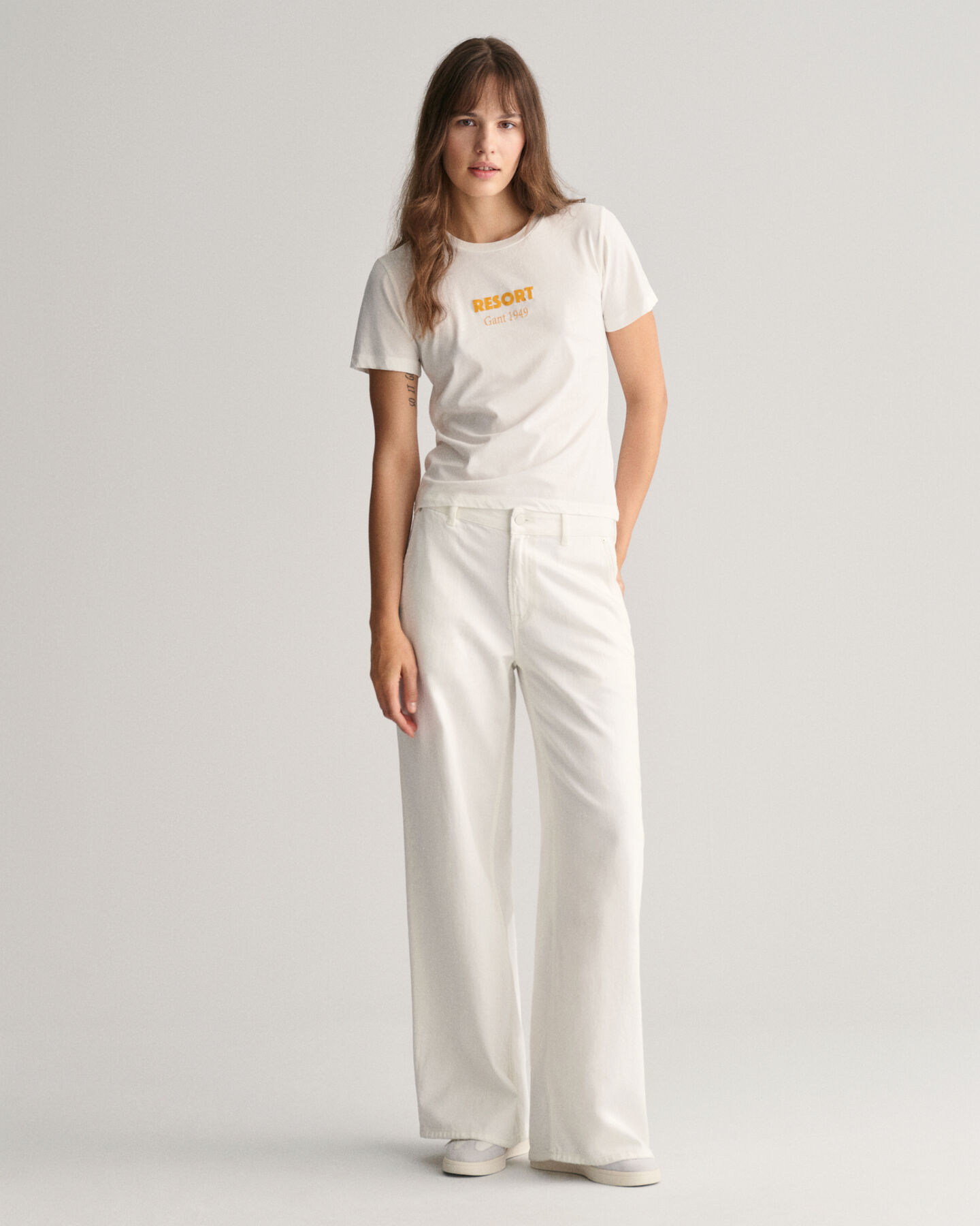 GANT T-shirt med resortmotiv