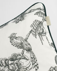 Trädmönstrat kuddfodral i satin