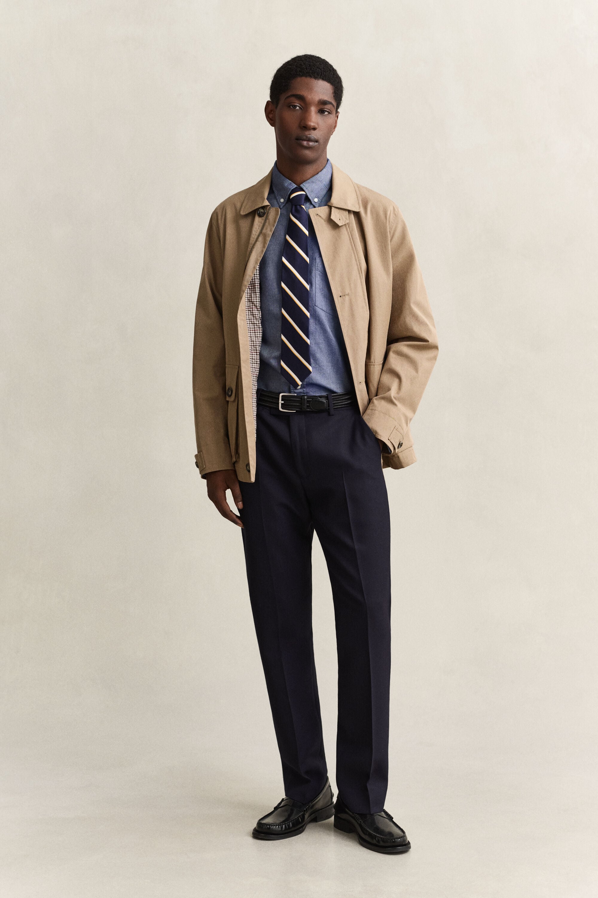Klassisk oxfordskjorta med regular fit